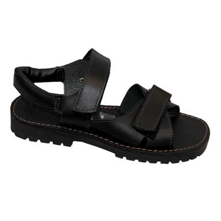 Black McKinlay Safari Sandals
