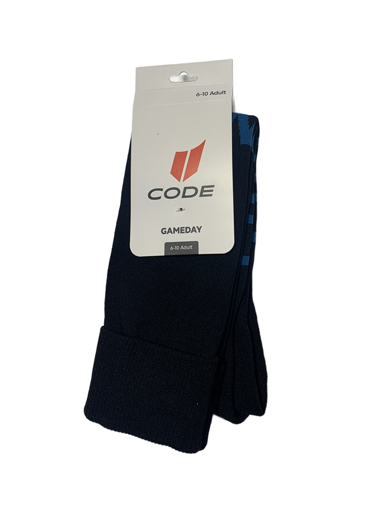 Wellington Girls' College Football/Hockey ALT Sock Black